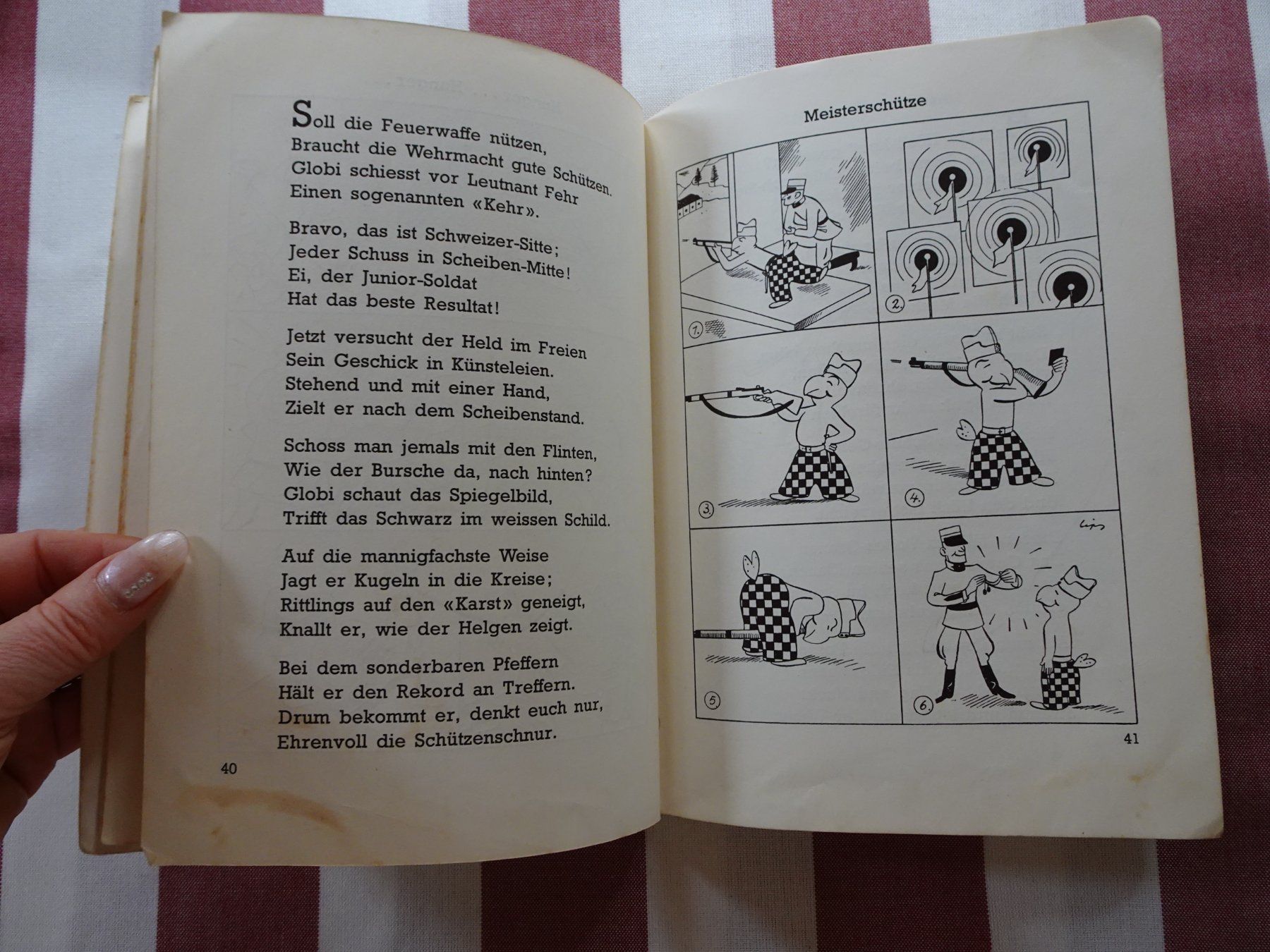Comics: Globi wird Soldat - 4. Auflage von 1960 - G276 – Gebraucht aus Küssnacht am Rigi von Bookslove 4