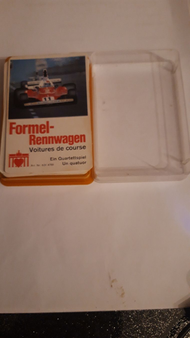 Giochi: Formel-1 Quartett Oldtimer Rennwagen Spiel – Difettoso da Schangnau venduto da Arnika56 3