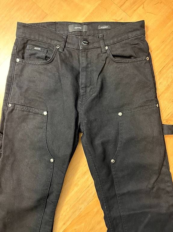 Jeans: Schwarze Carpenter-Hose Gr. 28 – Nuovo (secondo la descrizione) da Willisau venduto da ani_gtk8 1