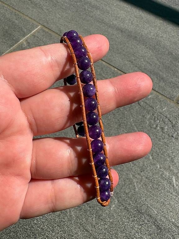 Bracciali & Braccialetti: Bracciale macrame con ametista  – Usato da Salorino venduto da Ann_db 2