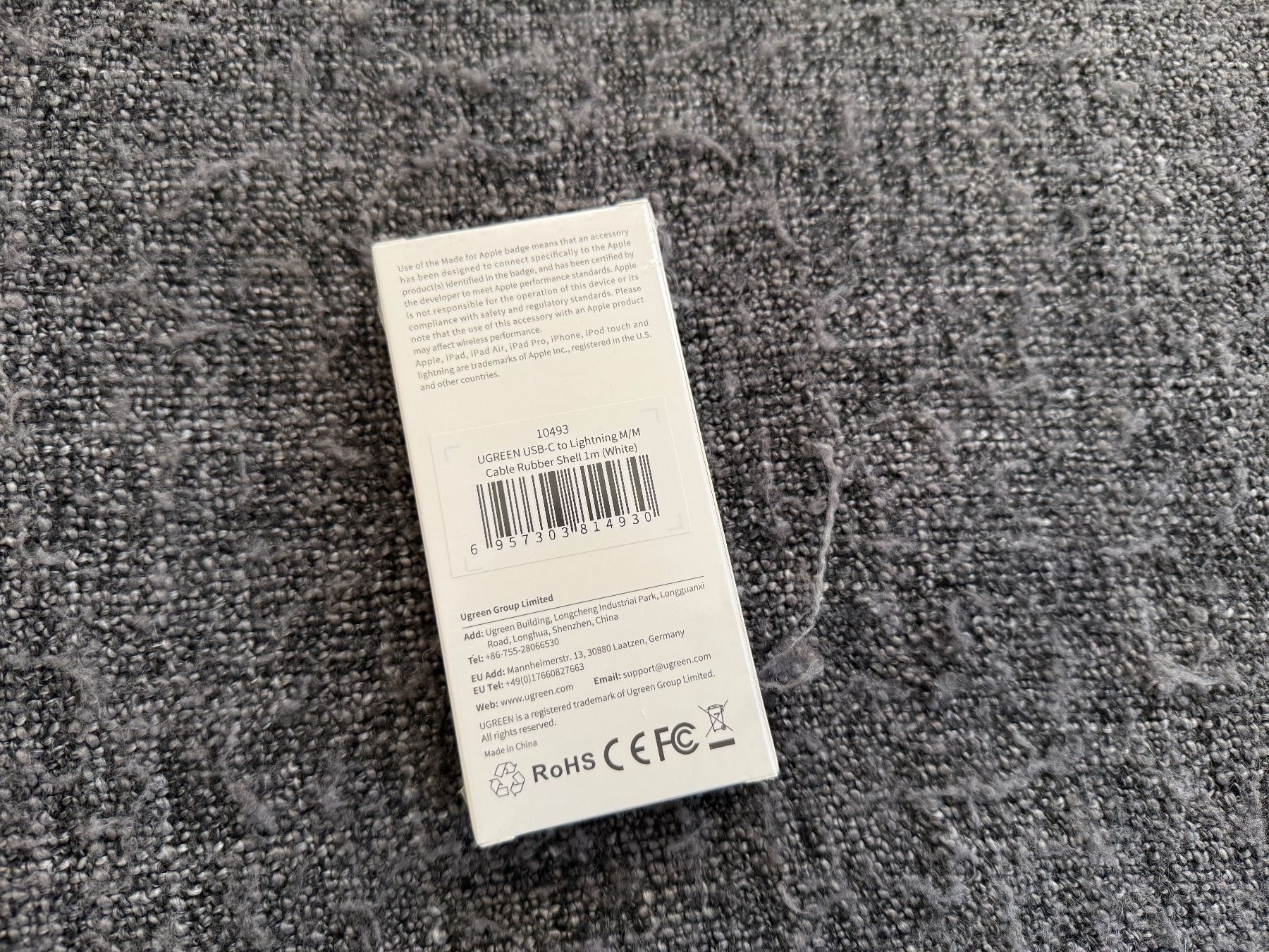 Ugreen Cavi: Ugreen USB-C to Lightning Kabel Cable 1m – Nuovo e nell'imballaggio originale da Lützelflüh-Goldb venduto da Guemseli 1