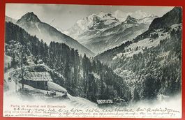 Partie im Kienthal 1904 mit Blümlisalp