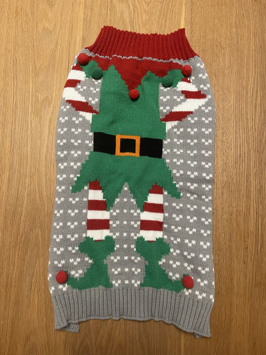 Vêtements: Süsser Hundeweihnachtspulli, Neu – Neuf (Voir description) à Wil SG par WauWauBoutique