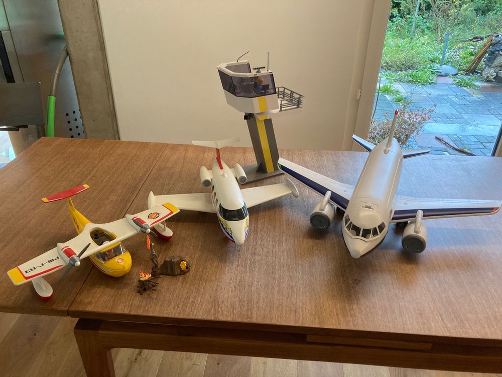 Playmobil Flugzeug (3 Stück) | Kaufen auf Ricardo