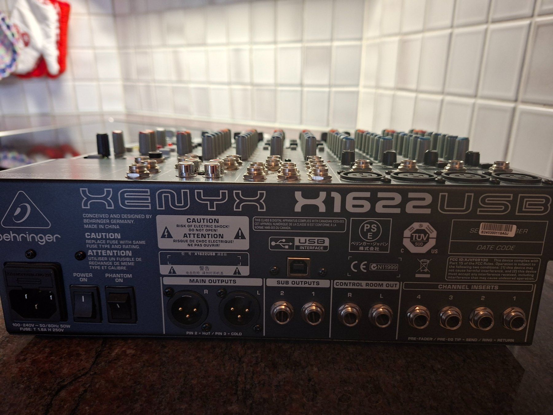 Behringer Mischpulte: Behringer Xenyx X1622USB Mischpult – Gebraucht aus Hütten von routil 1