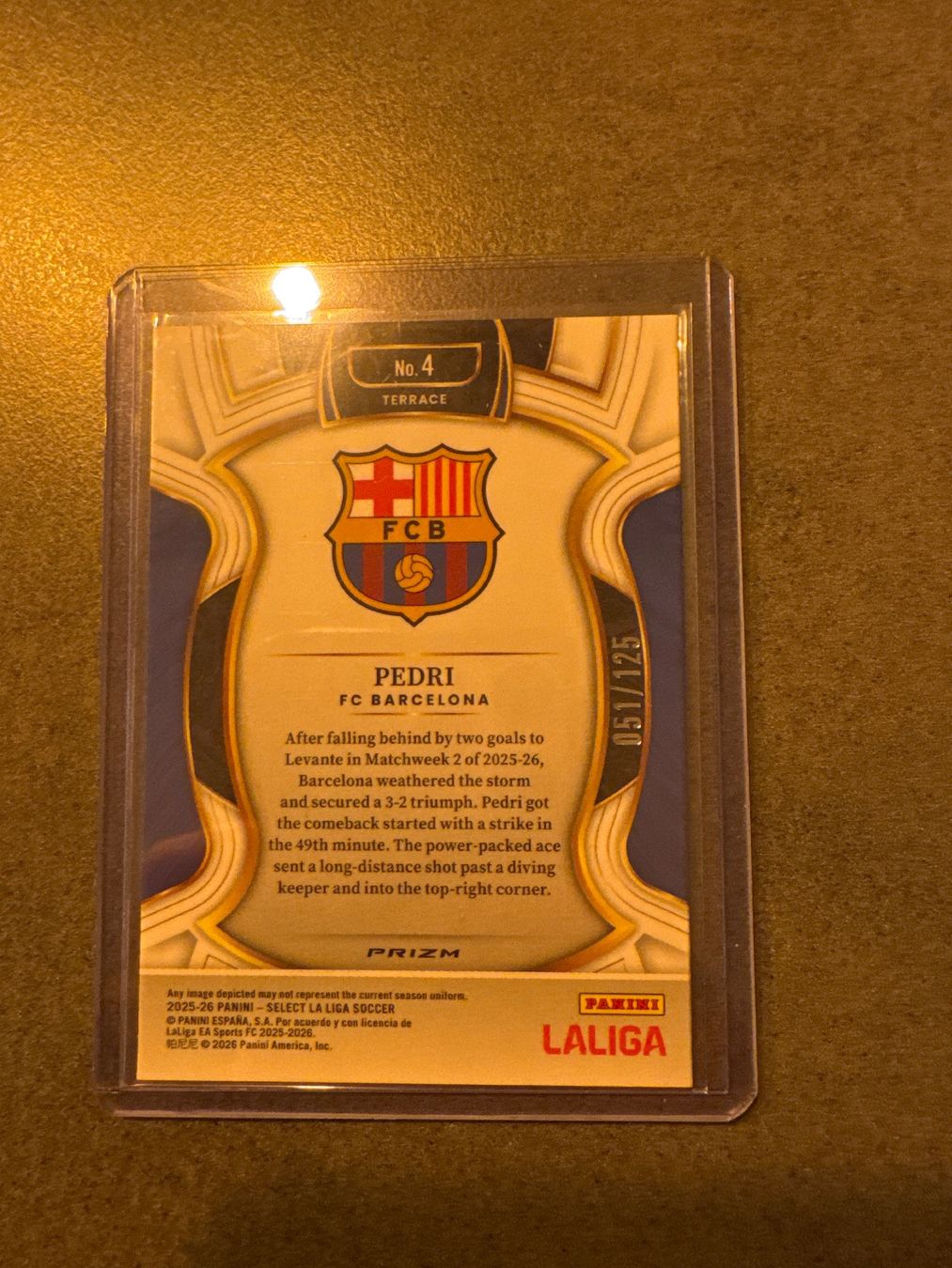 Panini Carte collezionabili: Panini Select Pedri /125 – Nuovo (secondo la descrizione) da Winterthur venduto da Fischinho 1