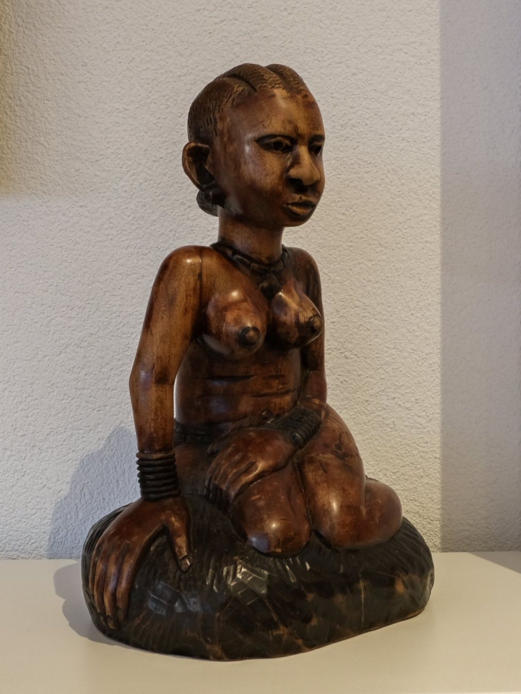Skulpturen & Statuen: Afrikanische Schnitzerei - Ebenholz - Skulptur - Büste – Gebraucht aus Heiden von mats10 3