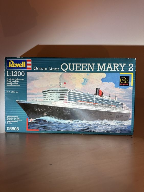 Revell Queen Mary 2, Ocean Liner, Modellbausatz 🚢 Top! (Neu (gemäss ...