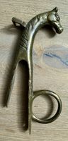 Pferdekopf Messing Kummet Dekoration Antik
