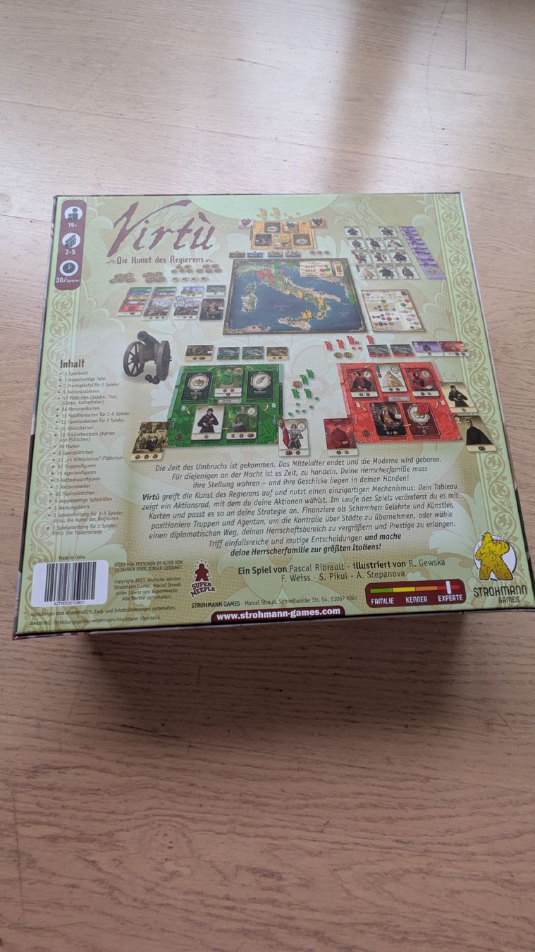 Spiele: Virtu – Neu (gemäss Beschreibung) aus Therwil von sep_x8pw 3