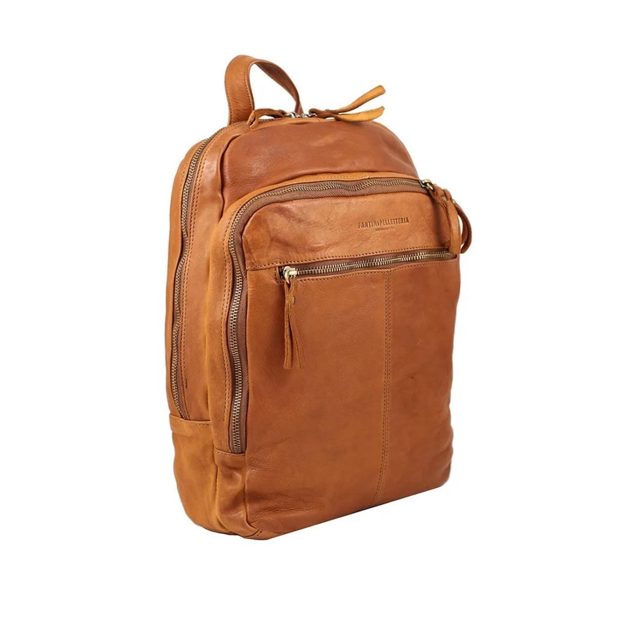 Zaini: Lederrucksack groß Milano - Farbe: Honig – Nuovo e nell'imballaggio originale da Wittenbach venduto da WWW.DRILUBAGS.CH 4