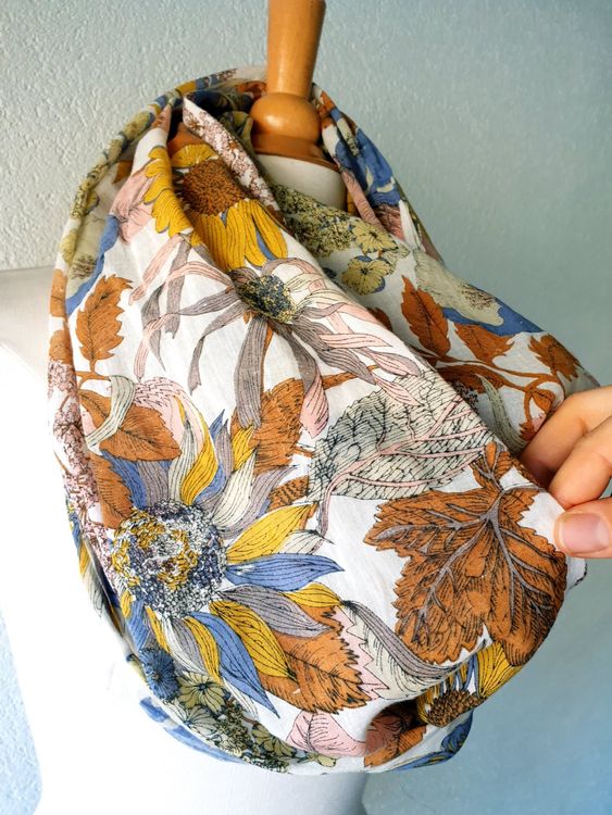 4 Stück Haarschlaufen Mit Schleifen - Scrunchies Mit Blumenmuster, Ca. 15 Cm, Für Frauen & Mädchen