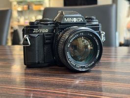 Minolta X-700 Analog Kamera mit 50mm Objektiv