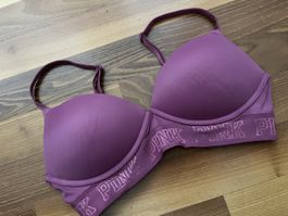 Victoria's Secret PINK BH, Grösse M/80C, Bordeaux Top!