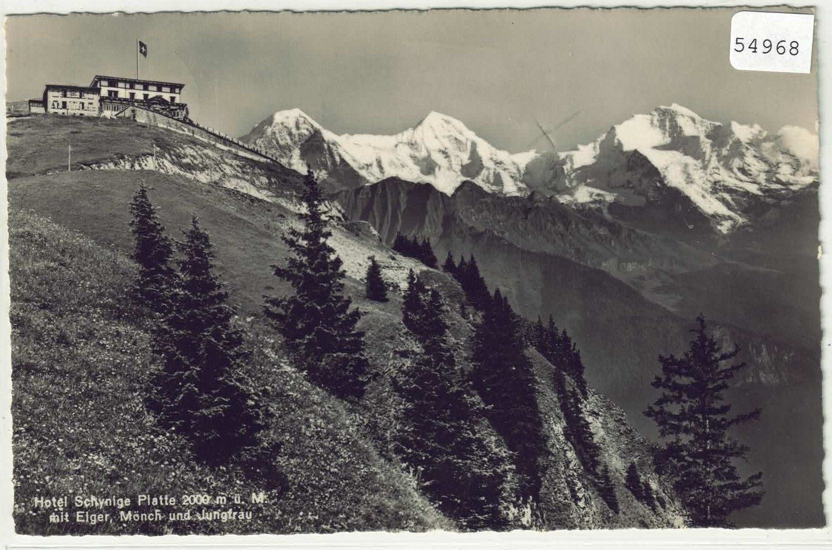 Cartoline postali: Hotel Schynige Platte – Usato da Ettingen venduto da Kartenplanet