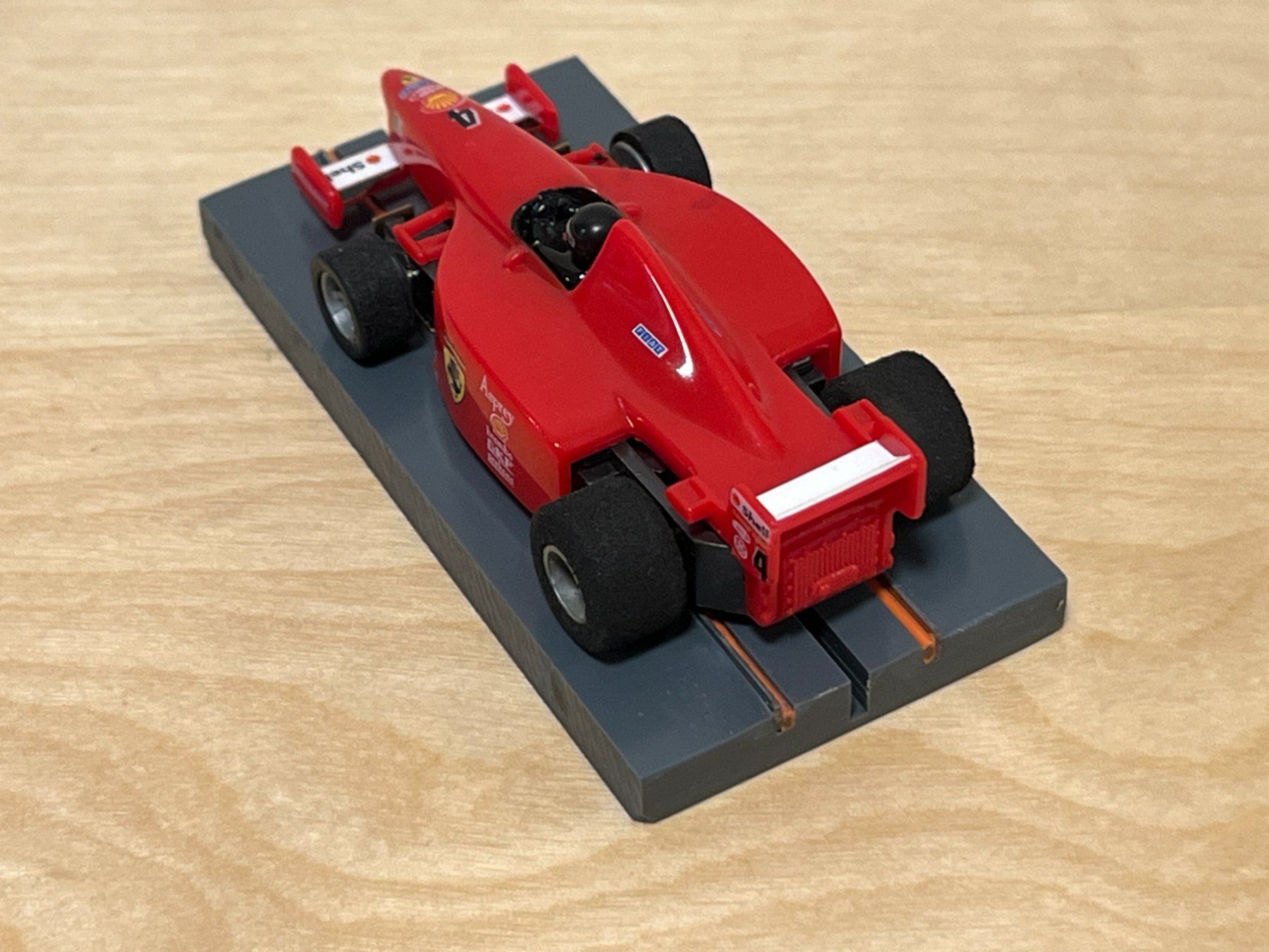 Tyco Piste: Tyco 440x2 Ferrari F1 #4 'Asprey' – Usato da Bülach venduto da h0slotch 2