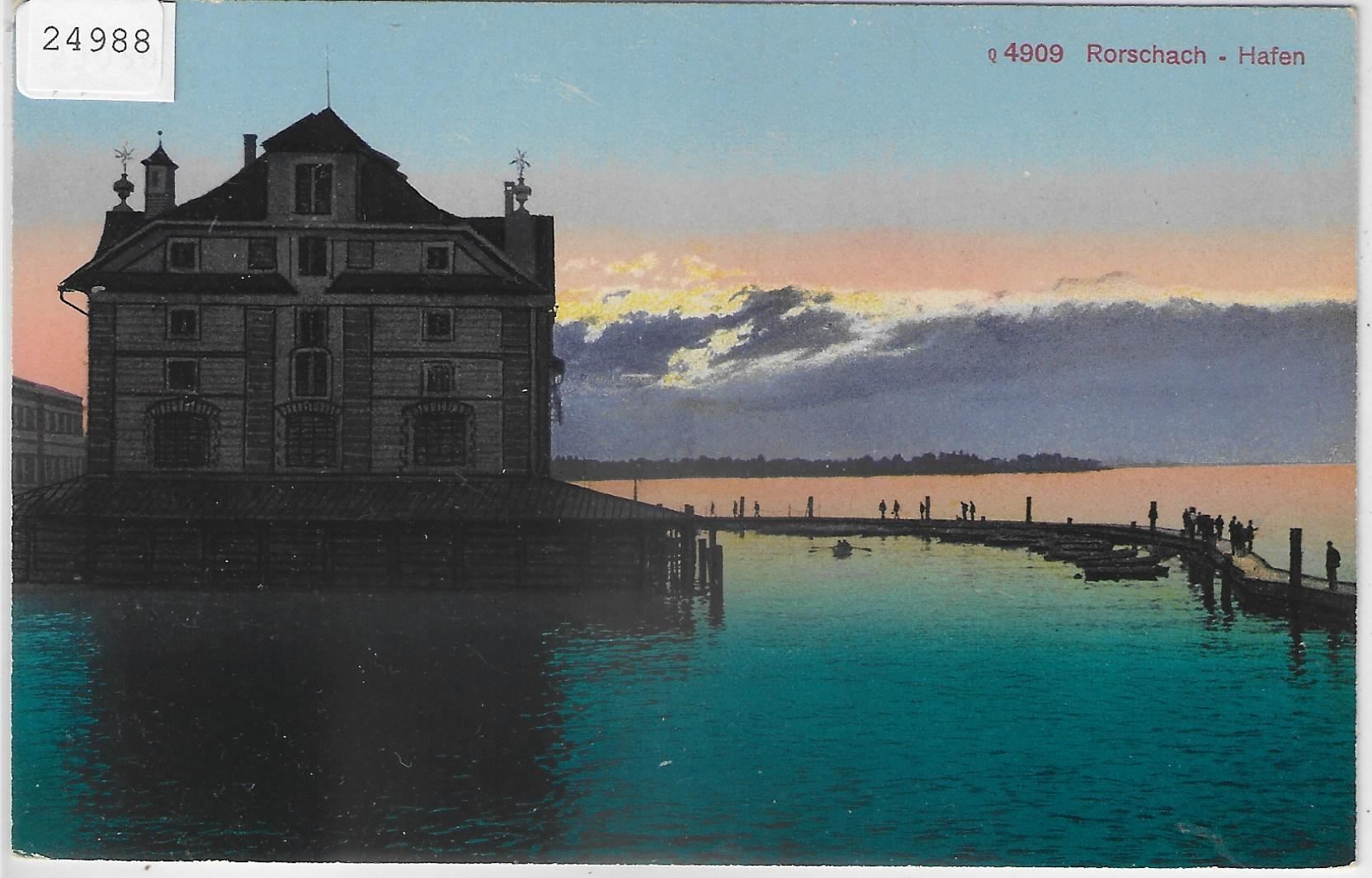Cartoline postali: Rorschach - Hafen - Litho – Antico da Ettingen venduto da Kartenplanet