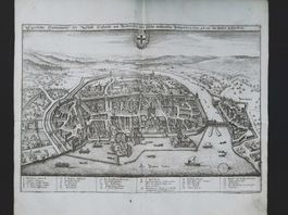 Konstanz Kupferstich von Merian