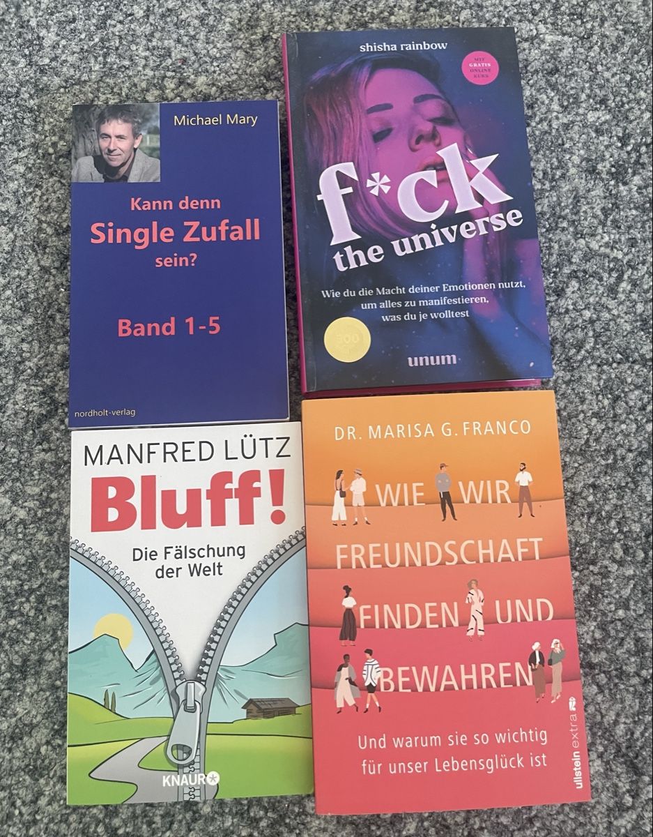 Libri: Bücher: Persönlichkeitsentwicklung, 4 Stk. – Nuovo (secondo la descrizione) da Au ZH venduto da Jaggy4 1