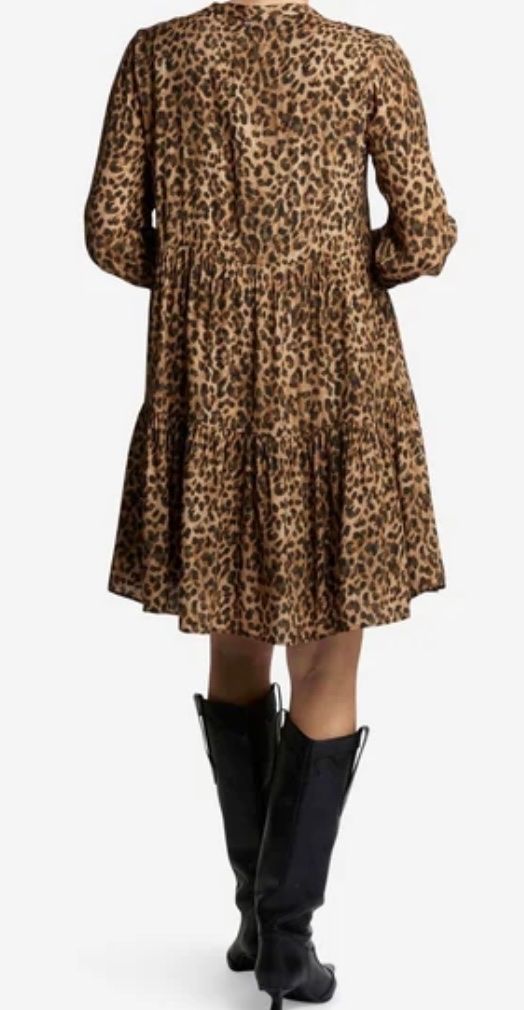 Rich & Royal Kleider: RICH & ROYAL Kleid Gr. 40 mit Leopardenmuster – Gebraucht aus Jona von Flamingoo 5