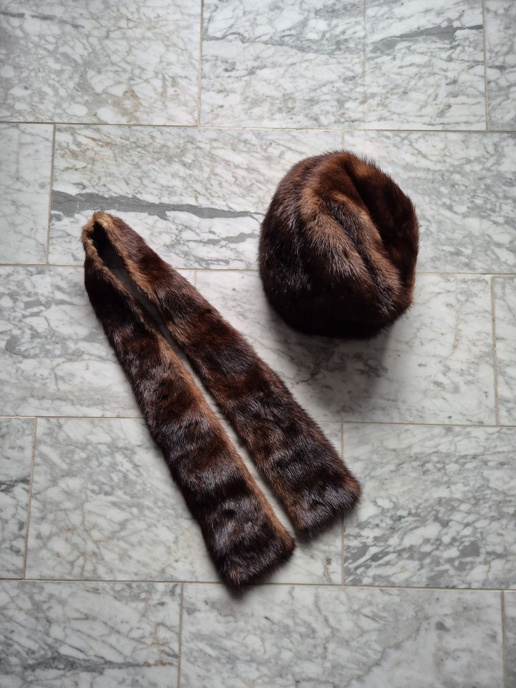 Nerz Cappotti: MIKROFASER MANTEL MIT NERZ INLETT – Usato da Baden venduto da mapo1971 5
