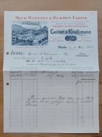 Alte Rechnung Briefkopf Lithographie Hasle bei Burgdorf 1904
