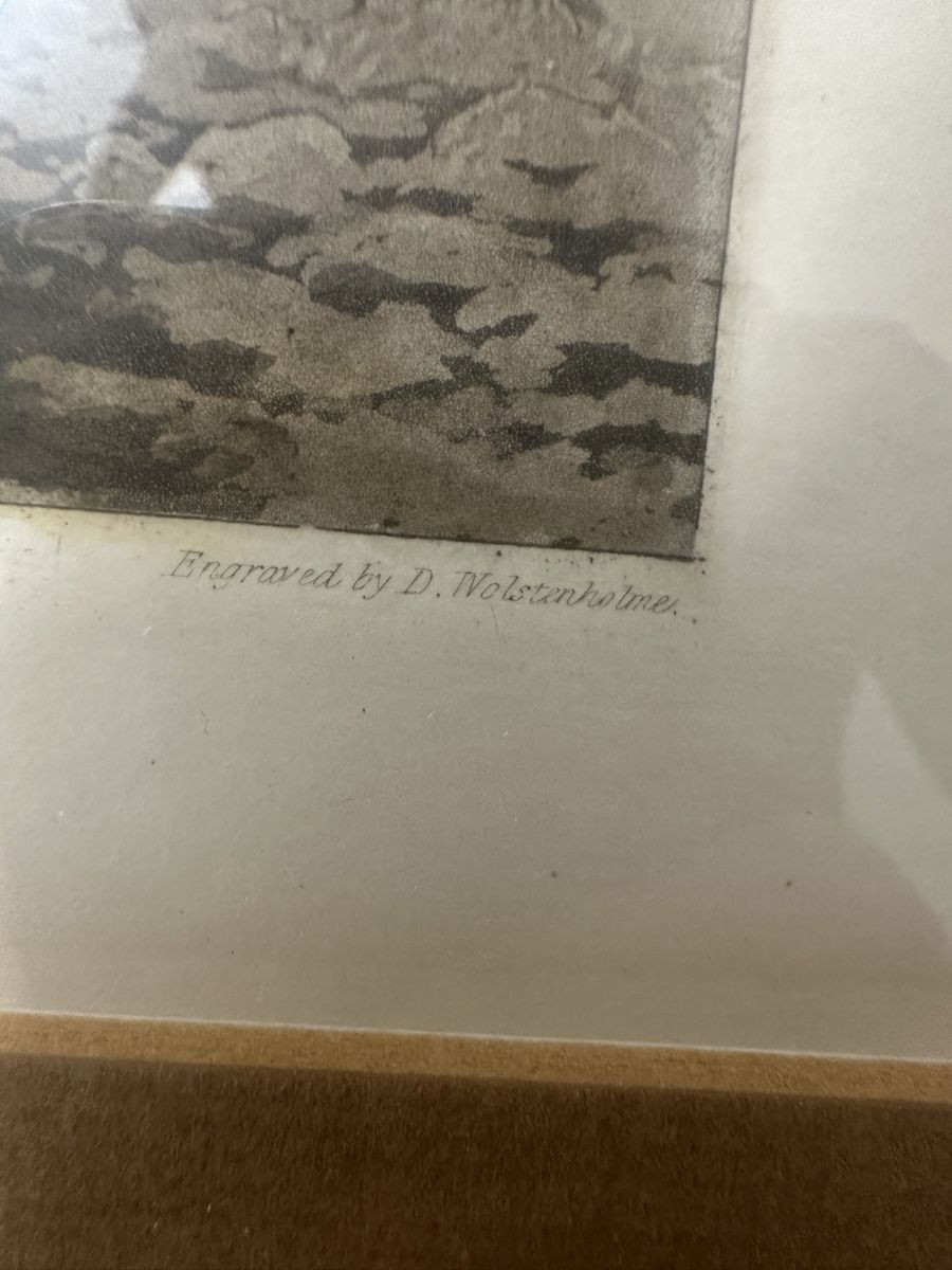 Incisioni: Handkolorierter Stich "Spring" von John Dearman Goldrahmen  – Usato da Ebikon venduto da Gaenggeliwaar 4