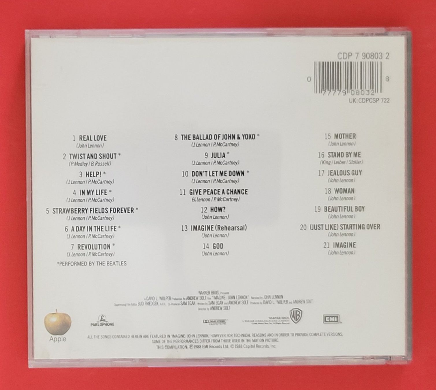 CD: CD - JOHN LENNON - Imagine – Usato da Pully venduto da Stewoui 1