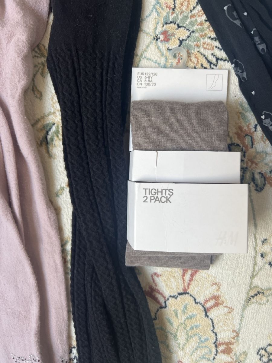 H&M Calze & Collant: Paket Mädchen Strumpfhosen 122-128 – Usato da Wolfwil venduto da Vessie 3