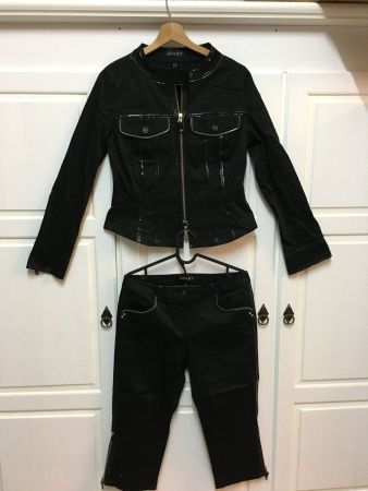 APART JACKE & HOSE, GR.36, schwarz