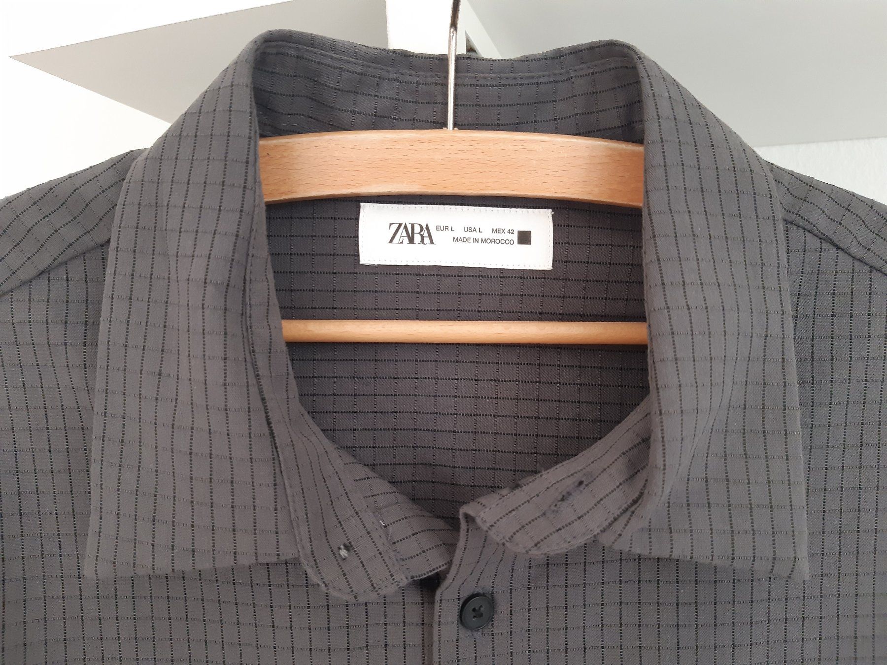 Zara Camicie: Zara Herrenhemd grau NEU! – Nuovo (secondo la descrizione) da Basel venduto da odradek 2