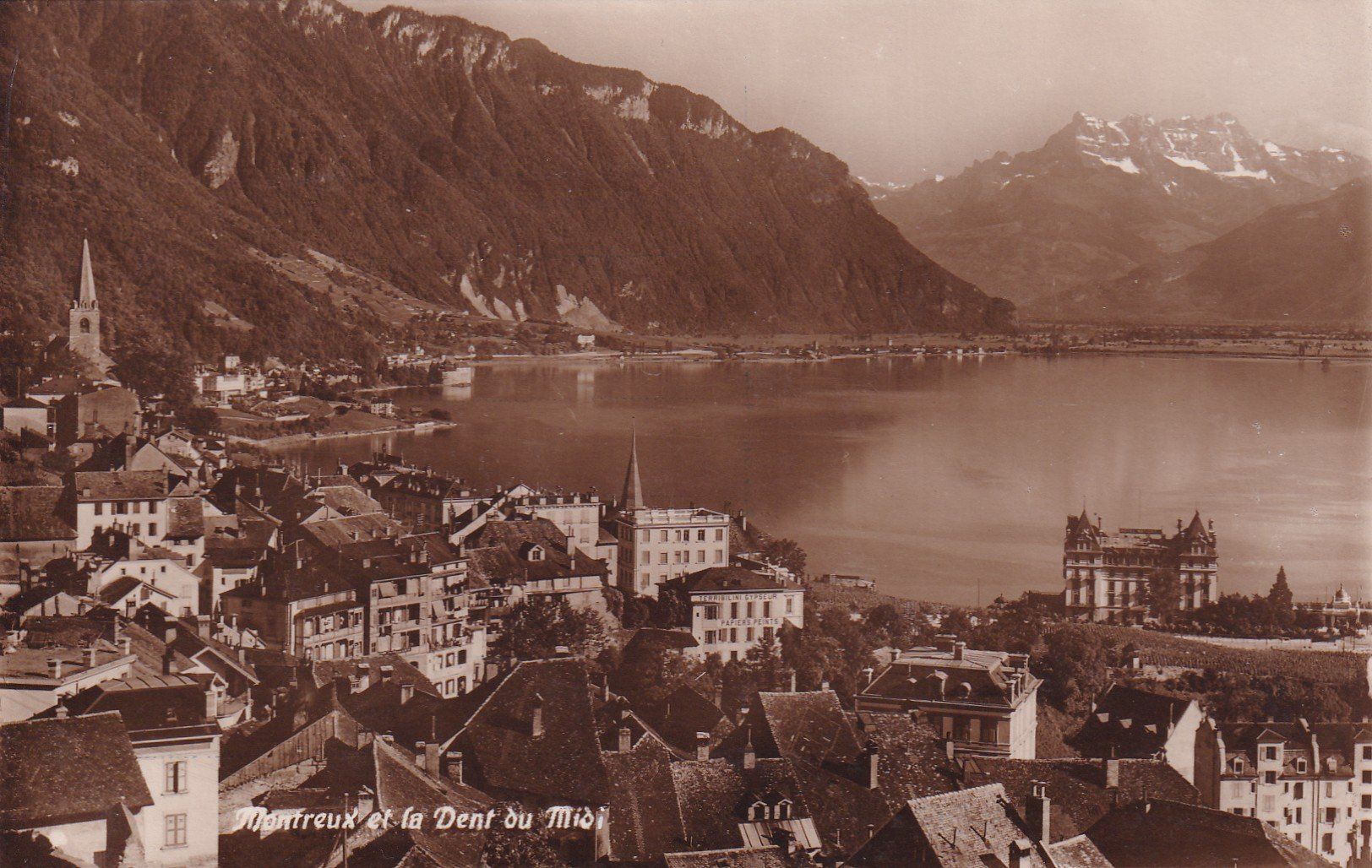 Cartoline postali: Montreux et Dent du Midi – Usato da Cormoret venduto da Pascalll2001