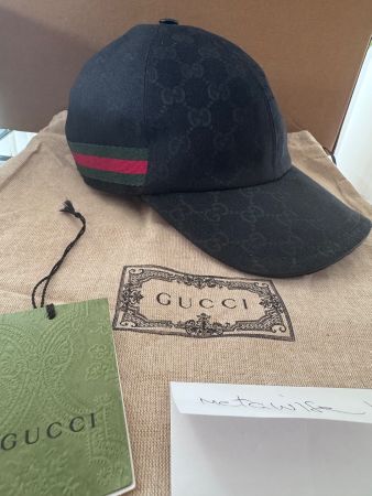Gucci Baseballkappe aus GG Canvas / 100% Original / NEU / S