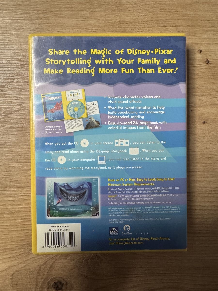 Musicassette: Disney Pixar Findet Nemo, CD & Kassette Set – Usato da Biberist venduto da etesummer 1