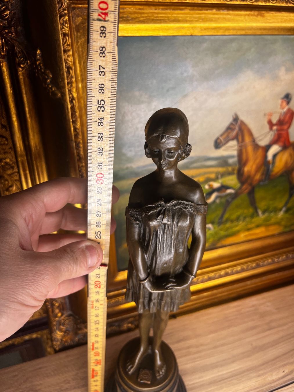 Sculture & Statue: Elegante junge Mädchen Bronzefigur – Usato da Oberengstringen venduto da Cici7 2