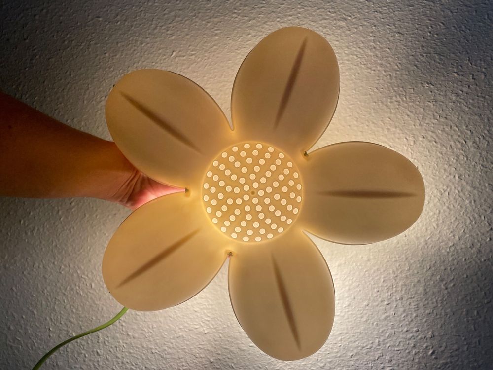 ikea smila blomma wandlampe blume retro vintage | Kaufen auf Ricardo