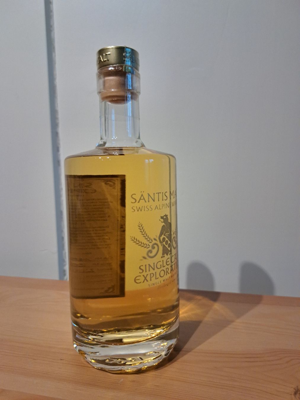 Bevande alcoliche: Santis Malt Single Cask Exploration 1189, 7 yo Bourbon – Nuovo e nell'imballaggio originale da Brittnau venduto da Prorex 3