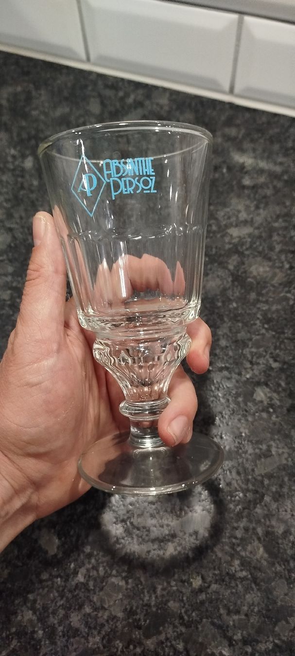 Bicchieri: verre + cuillère à Absinthe  – Usato da Genève venduto da Octo-puces 2