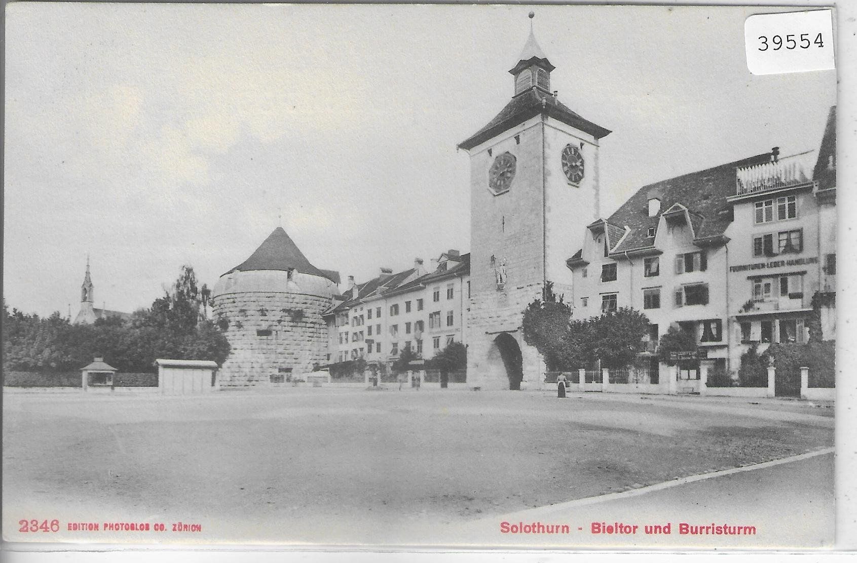 Cartoline postali: Solothurn - Bieltor und Burristurm – Usato da Ettingen venduto da Kartenplanet