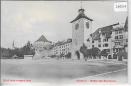 Solothurn - Bieltor und Burristurm