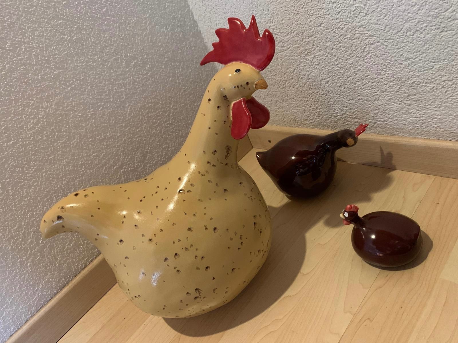 Tutte le decorazioni: Poules en céramique – Usato da Crissier venduto da mar_vf7t