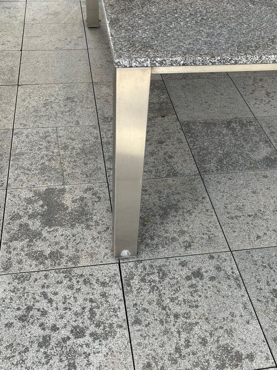 Gartentisch mit Granitplatte Kaufen auf Ricardo