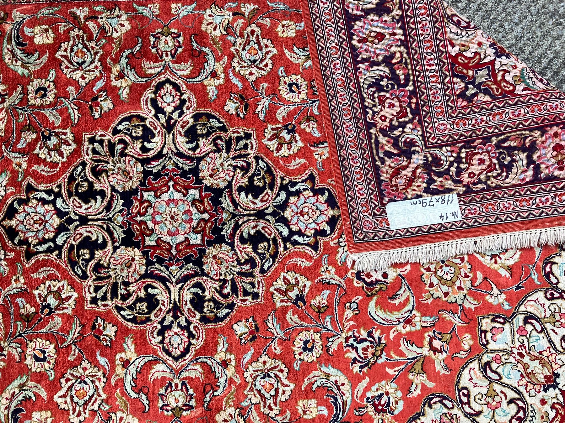 Tappeti: GHOM SEIDENTEPPICH PERSER 118X79 cm – Usato da Zürich venduto da otomado 2