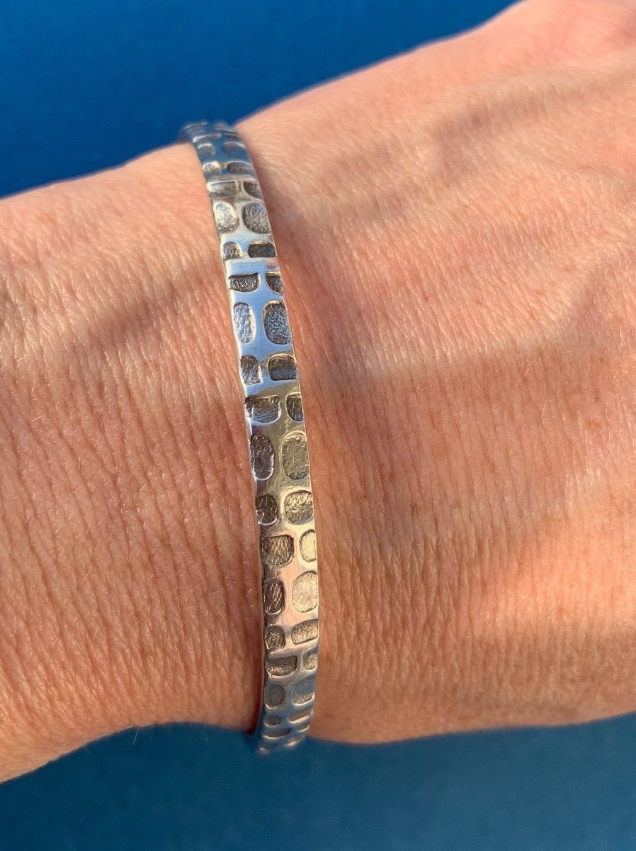 Bracciali & Braccialetti: Silberarmreif Schlangenmuster – Usato da Laufen venduto da Bellebellezza 2