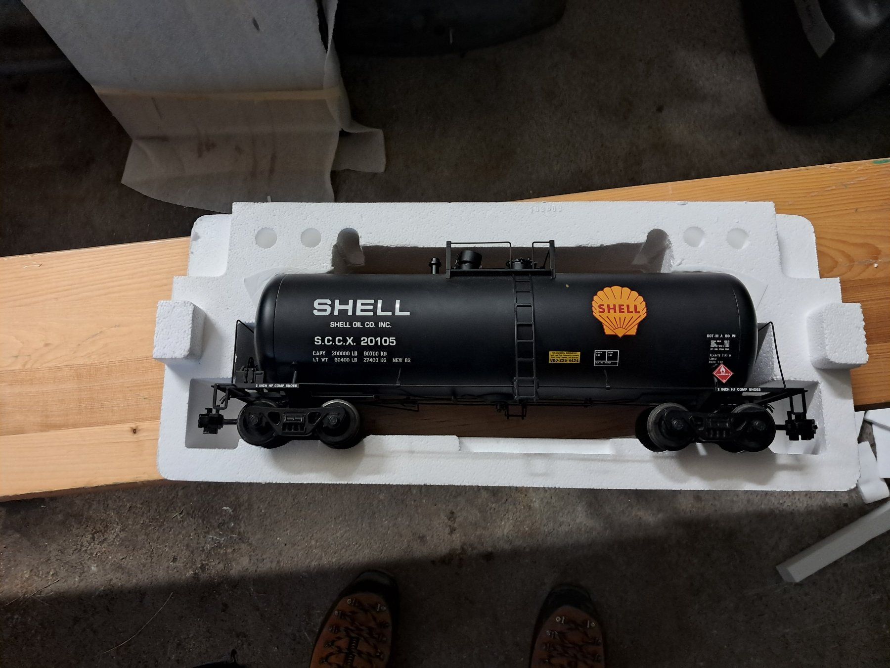 Modellini di ferrovie: Tankwagen Spur 0 – Usato da Kandersteg venduto da kappeli02 1