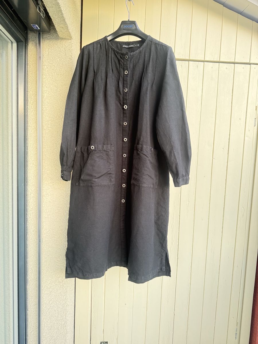 Gudrun Sjöden Cappotti: Gudrun Sjödén Leinen Mantel/Kleid M – Usato da Sirnach venduto da sirni 3