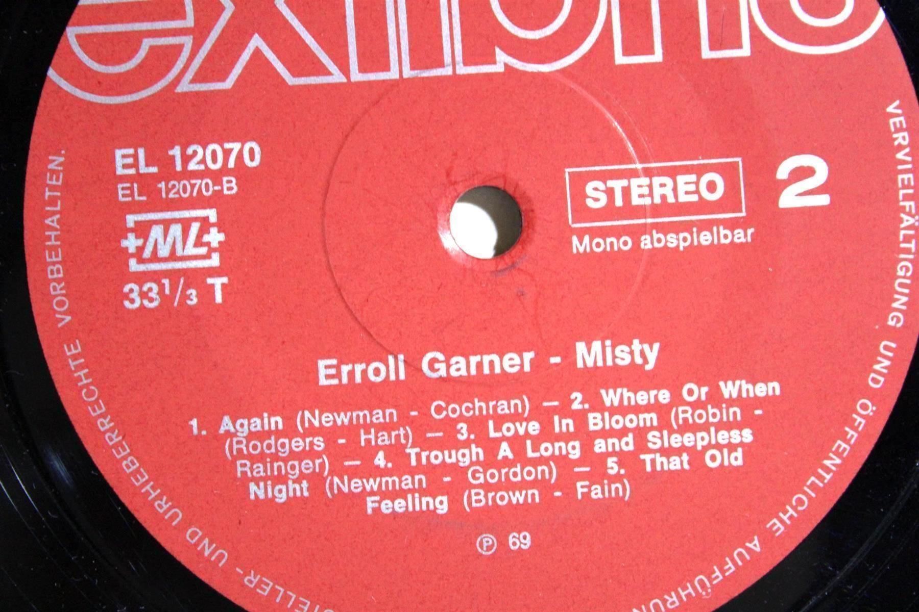 Wolle: ERROLL GARNER: Misty – Gebraucht aus Bern von kultiges 8