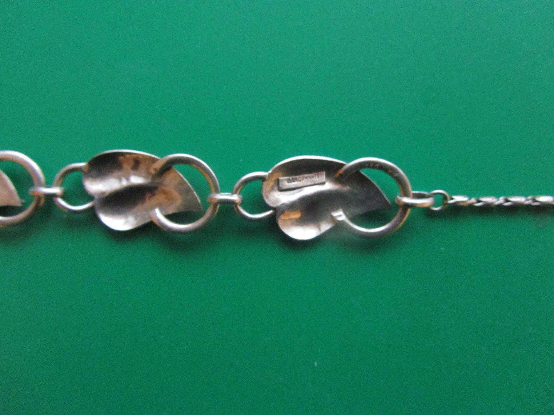 Catenine: Jugendstil Collier-Hanau um 1910-Silber – Usato da Luzern venduto da Lucernauno 4