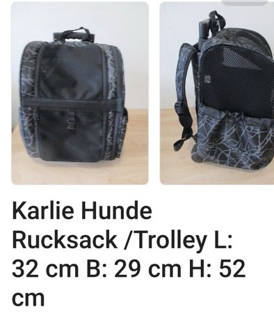 Karlie Hunde Rucksack/Trolley