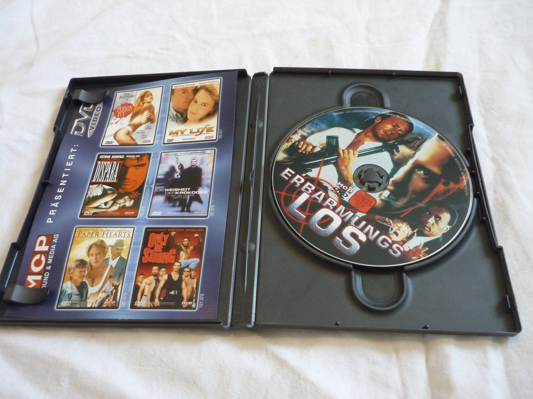 Tutti i DVDs: DVD Rar - Erbarmungslos – Usato da Beringen venduto da Flatretriever 3